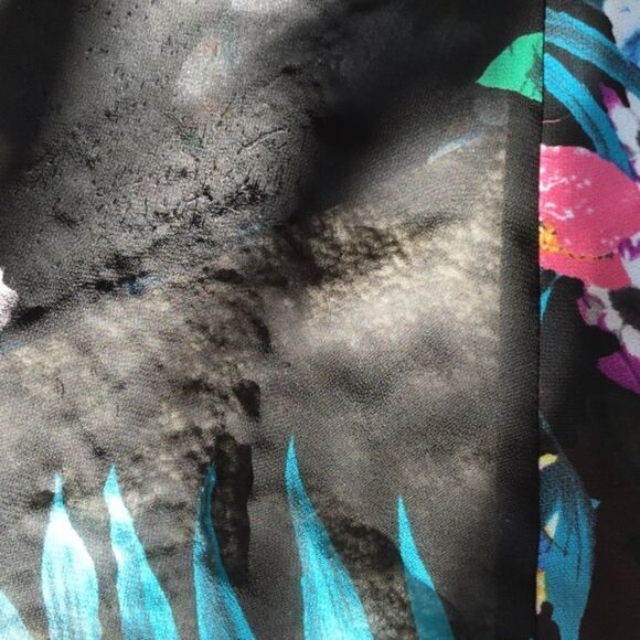 Additionelle sleeveless floral sheer top - Picture 4 of 5